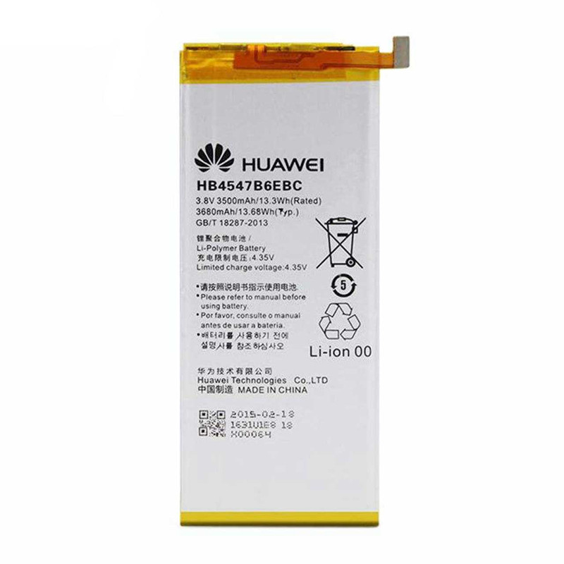 باتری موبایل مدل hb4547b6ebc ظرفیت 3500 میلی آمپر ساعت مناسب برای گوشی موبایل آنر 6 plus 