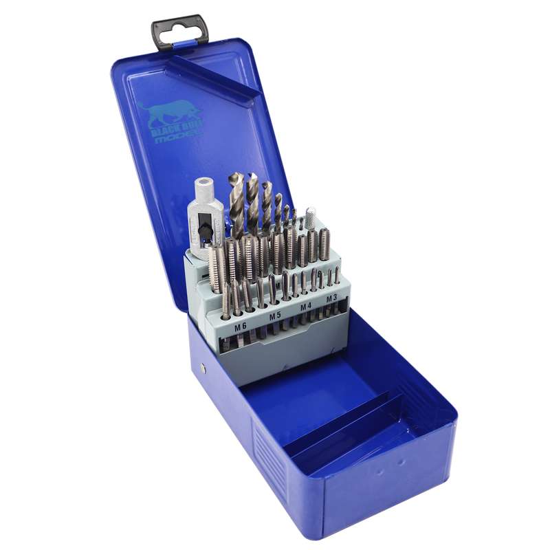 مته و قلاویز مدل بلک بول کد YP-HSS-E-MATE-GHALAVIZ-029 مجموعه 29 عددی