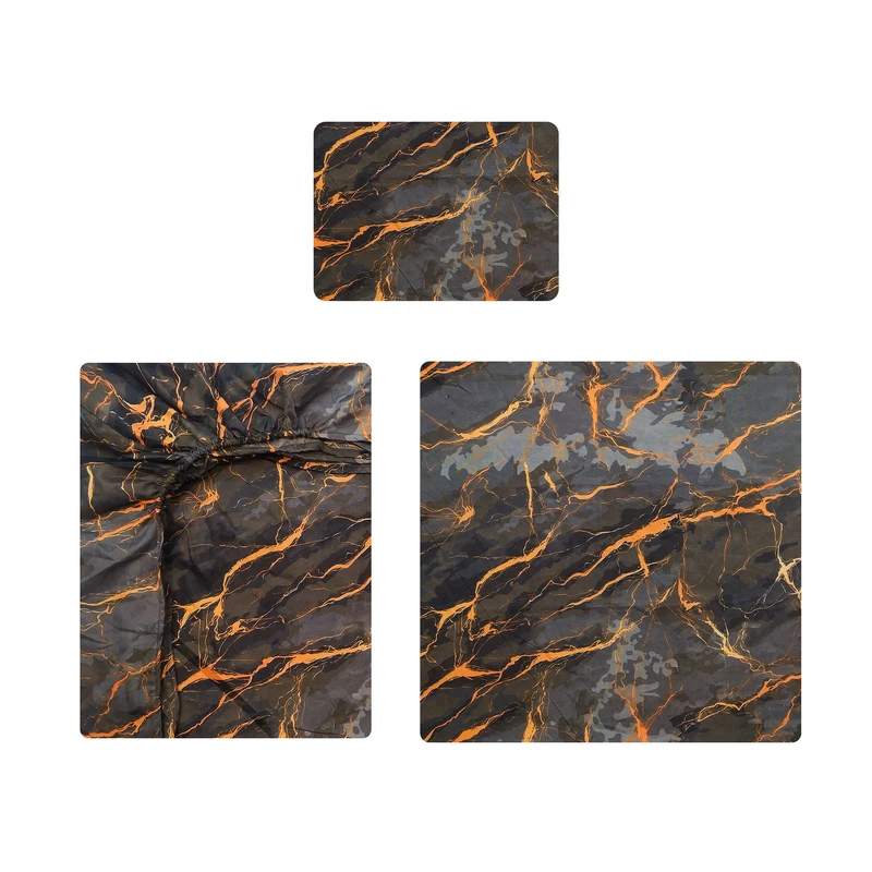 سرویس روتختی آدنو مدل Volcano کد CH84 یک نفره 3 تکه