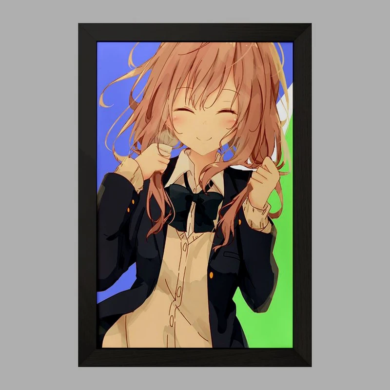 تابلو خندالو مدل شوکو نیشیمیا انیمه سایلنت ویس A Silent Voice  کد 15829