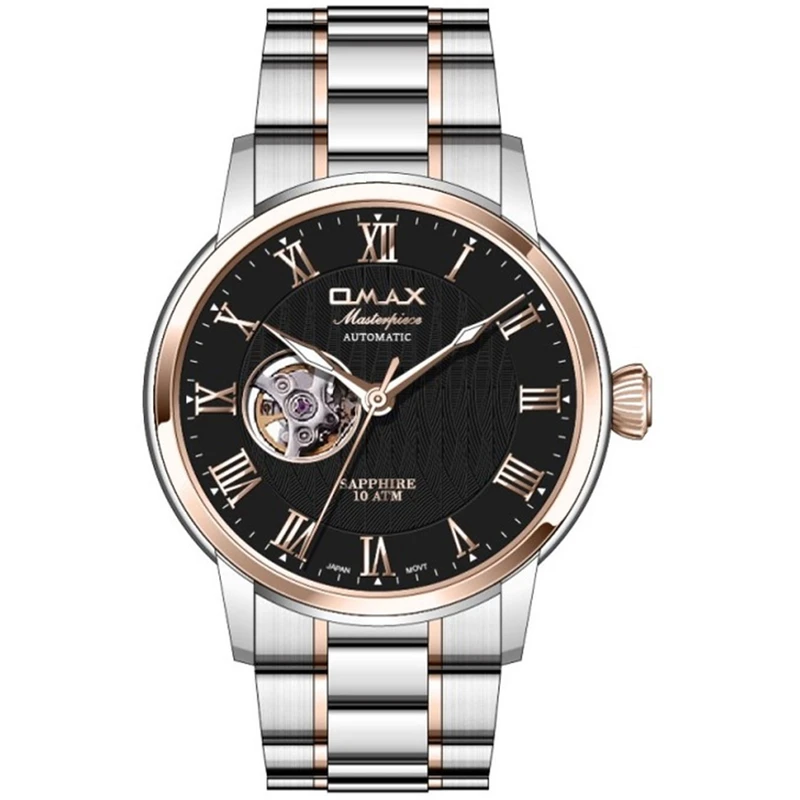 ساعت مچی عقربه‌ای اتوماتیک مردانه اوماکس مدل OAOR009C2CI