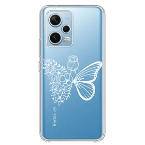 Megafone Butterfly Girl C53-W Cover For Xiaomi Redmi Note 12 Pro 5G