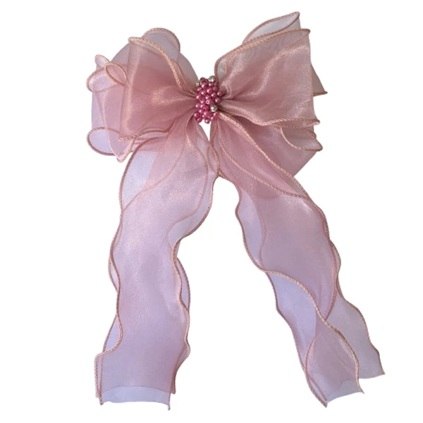 گیره مو زنانه مدل پاپیون حریر