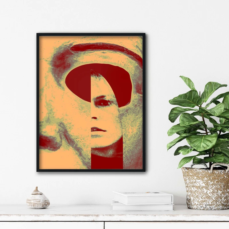 تابلو آتریسا طرح پوستر فیلم Halloween_1978 مدل ATm592