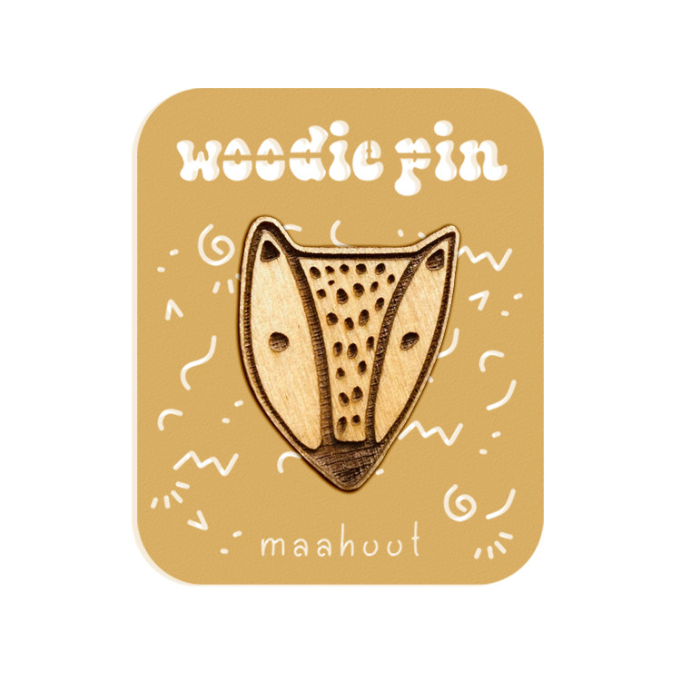 سنجاق سینه زنانه ماهوت طرح روباه کد F-01