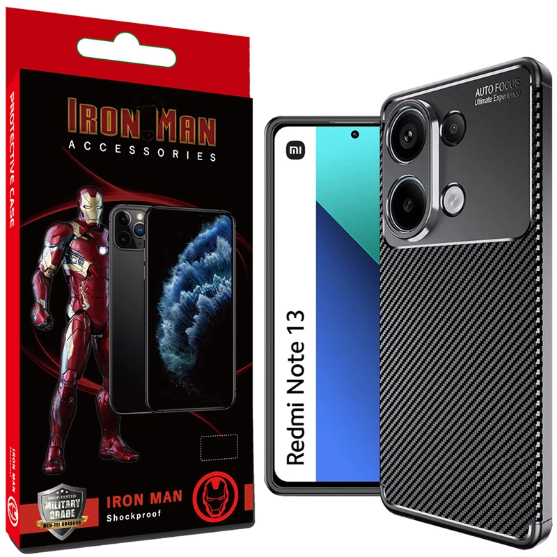 کاور آیرون من مدل AUTO FOCUS مناسب برای گوشی موبایل شیائومی Redmi Note 13 4G
