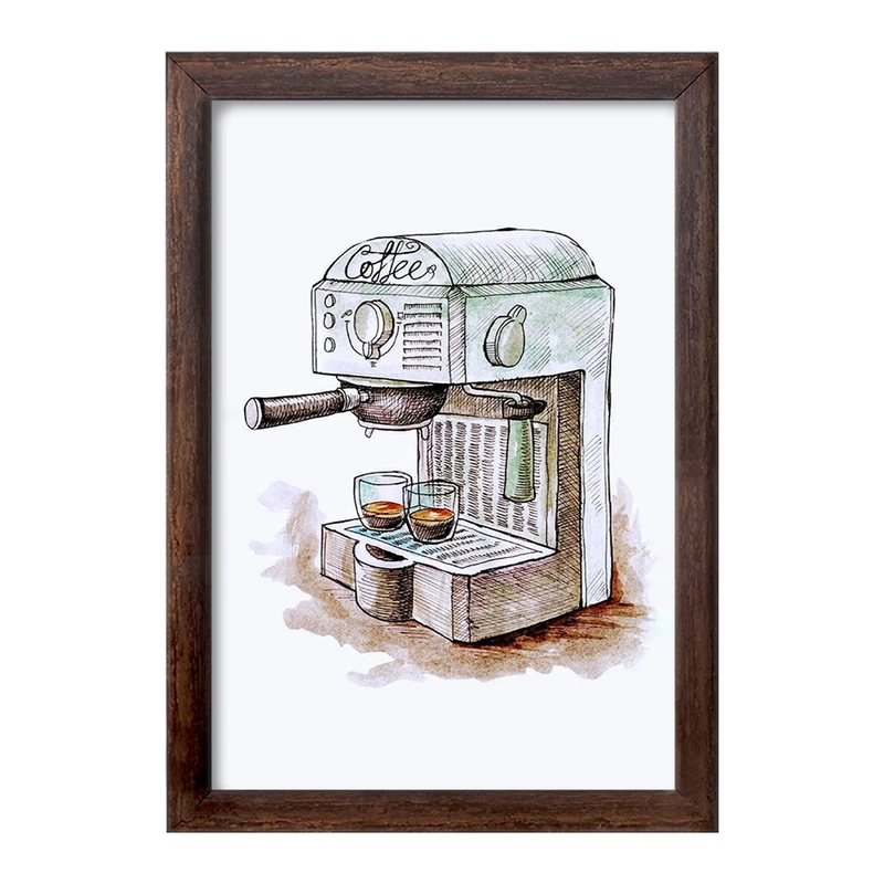 تابلو خندالو طرح دستگاه قهوه ساز کد 27617