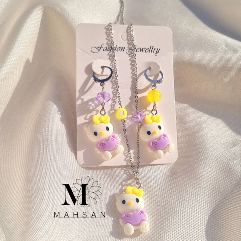 نیم ست دخترانه مدل کیتی عروسکی نیم ست دخترانه مدل کیتی عروسکی