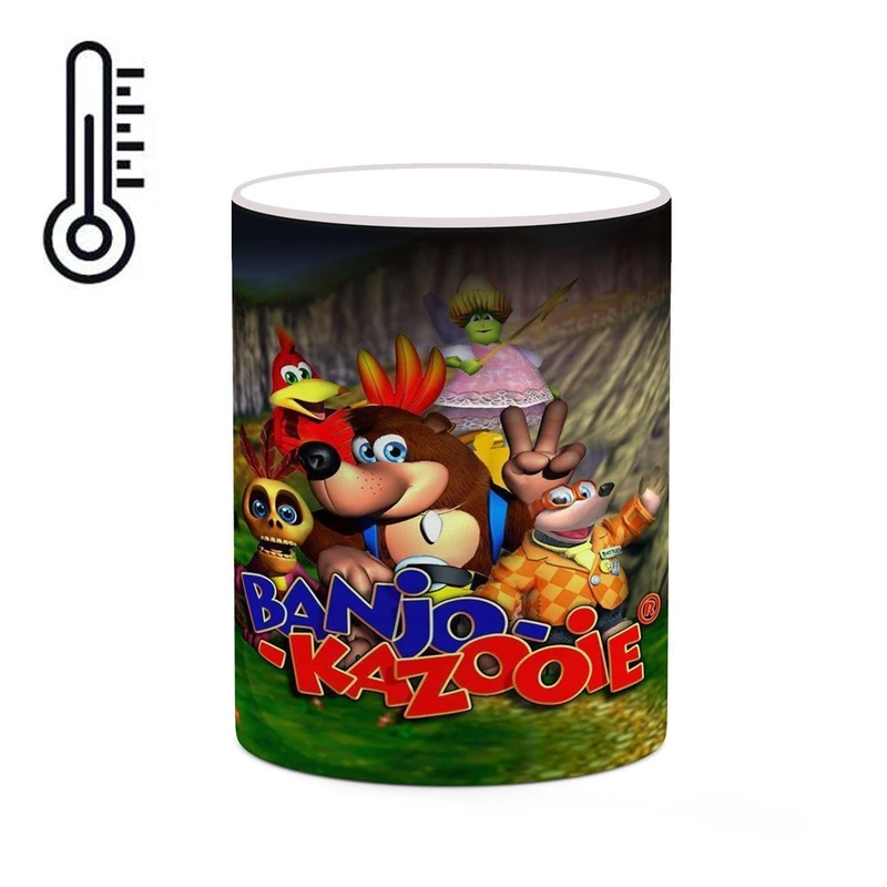 ماگ حرارتی کاکتی مدل بازی Banjo-Kazooie کد mgh27548