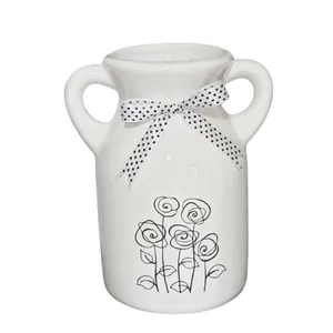 گلدان دکوری مدل flower