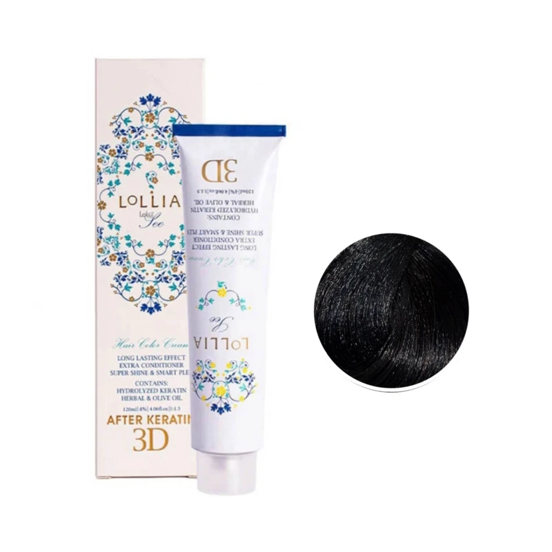 رنگ مو لولیا سی شماره 5/1 حجم 120 میلی‌لیتر رنگ قهوه ای خاکستری روشن