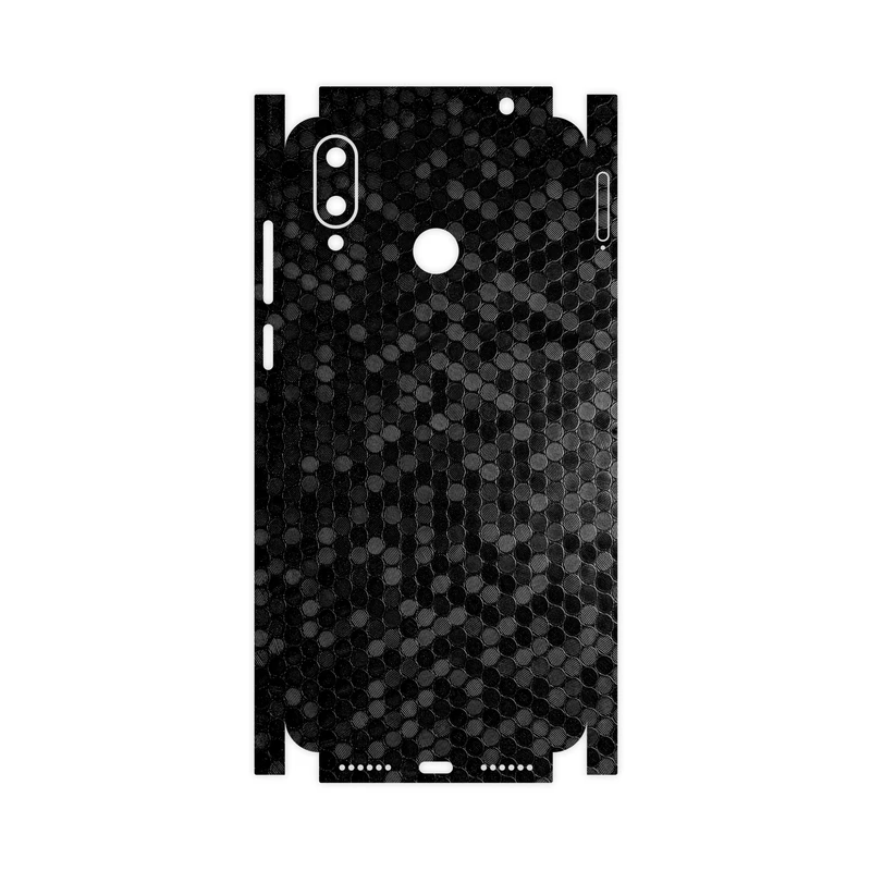 برچسب پوششی ماهوت مدل Honey-Comb-Circle-FullSkin مناسب برای گوشی موبایل جی پلاس Q10