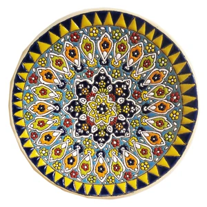 بشقاب میناکاری 20 سانتی متر کد M219C