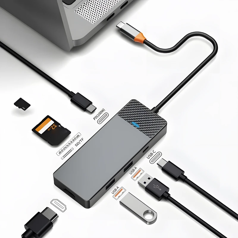 هاب 12 پورت USB-C ای جی دبلیو مدل Linker