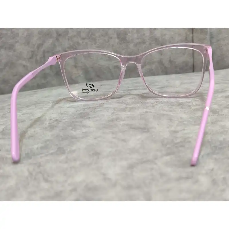 فریم عینک طبی زنانه مدل گربه ای دسته فلزی کد 0371