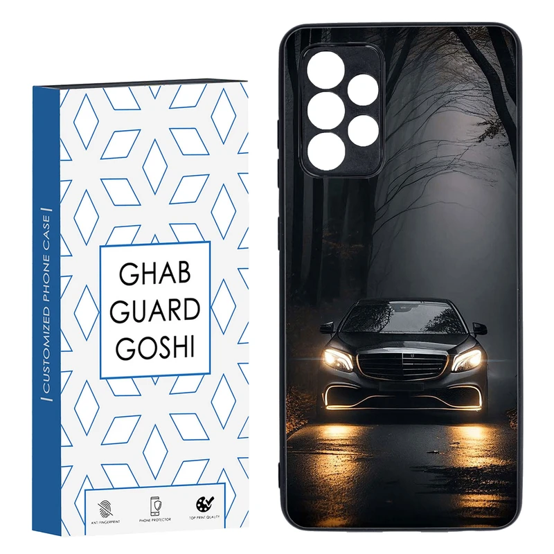 کاور قاب گارد گوشی طرح ماشین بنز کد TPU-093 مناسب برای گوشی موبایل سامسونگ Galaxy A52