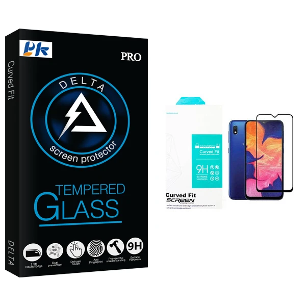 محافظ صفحه نمایش سرامیکی پی کی مدل Delta Glass مناسب برای گوشی موبایل سامسونگ Galaxy A10s