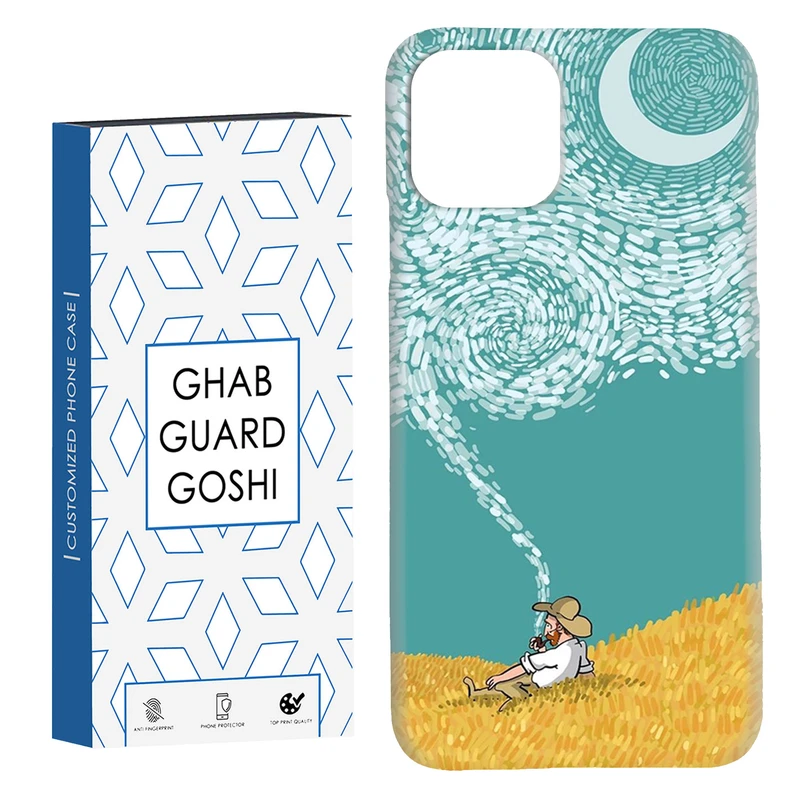 کاور قاب گارد گوشی طرح ونگوگ کد Dimo-548 مناسب برای گوشی موبایل اپل  IPHONE 11 PRO MAX