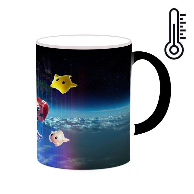 ماگ حرارتی کاکتی مدل بازی سوپر ماریو Super Mario Galaxy کد mgh30575