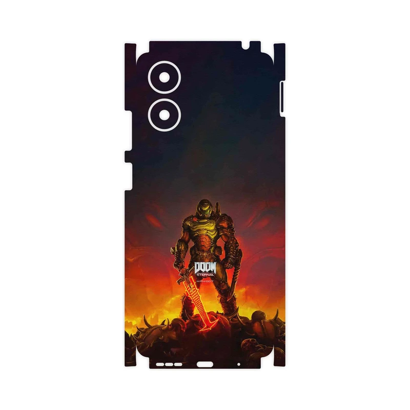 برچسب پوششی ماهوت مدل DOOM Game Series-FullSkin مناسب برای گوشی موبایل موتورولا Moto G04s