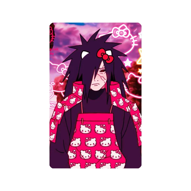 استیکر کارت مدل انیمه طرح ناروتو مادارا اوچیها Naruto Madara Uchiha کد 6113
