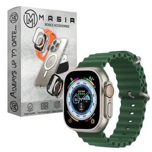  Masir Silicone Ocean Loop Strap suitable for Apple Watch Series Ultra 49mm / Ultra 2 49mm