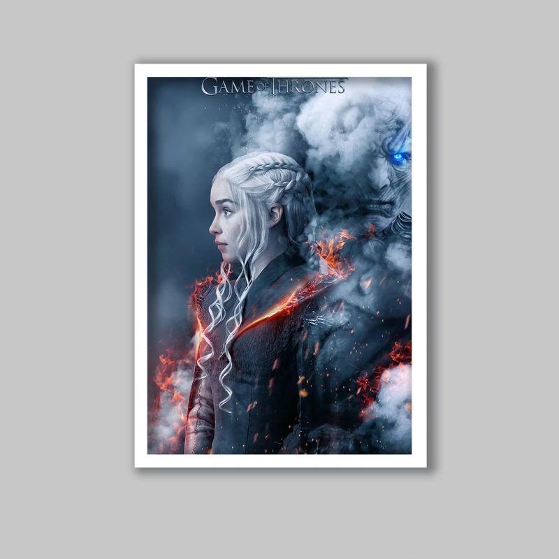 تابلو مدل سریال بازی تاج و تخت Game of thrones کد LA-G10261