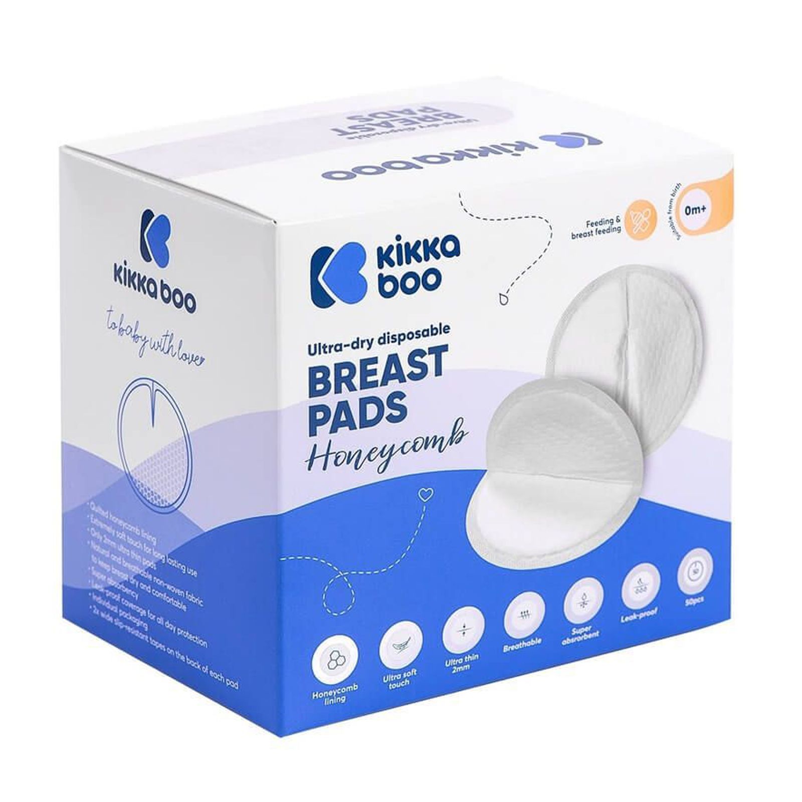 پد سینه کیکابو مدل Kb40006 بسته 50 عددی - - 1