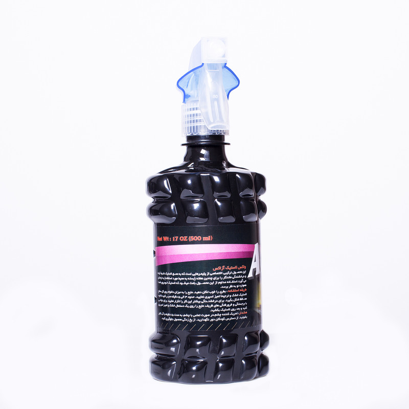 اسپری واکس لاستیک خودرو آزاکس مدل TWS-50 حجم 500 میلی لیتر
