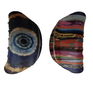 کلیپس مو زنانه مدل آبرنگ مجموعه 2 عددی