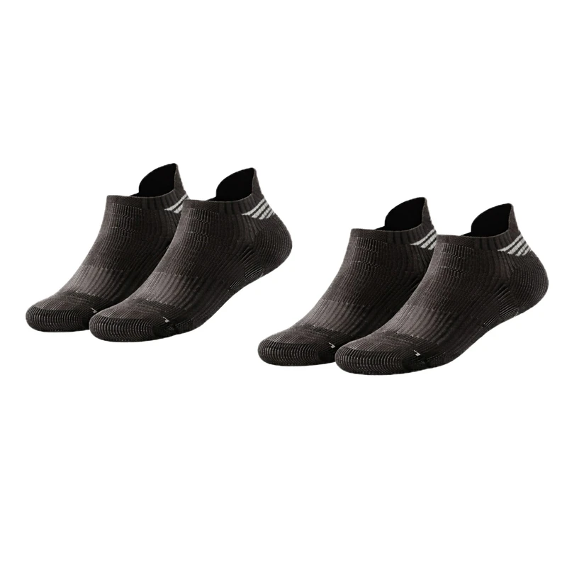 جوراب ورزشی ساق کوتاه مردانه مدل running بسته دو عددی