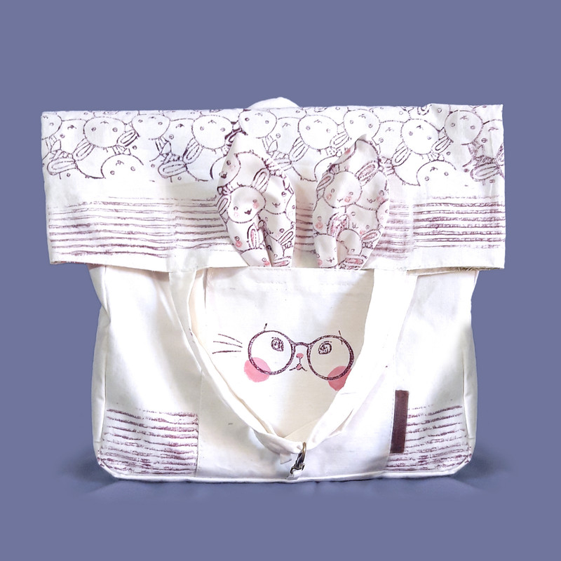 ساک خرید طرح خرگوشی مدل BK4024