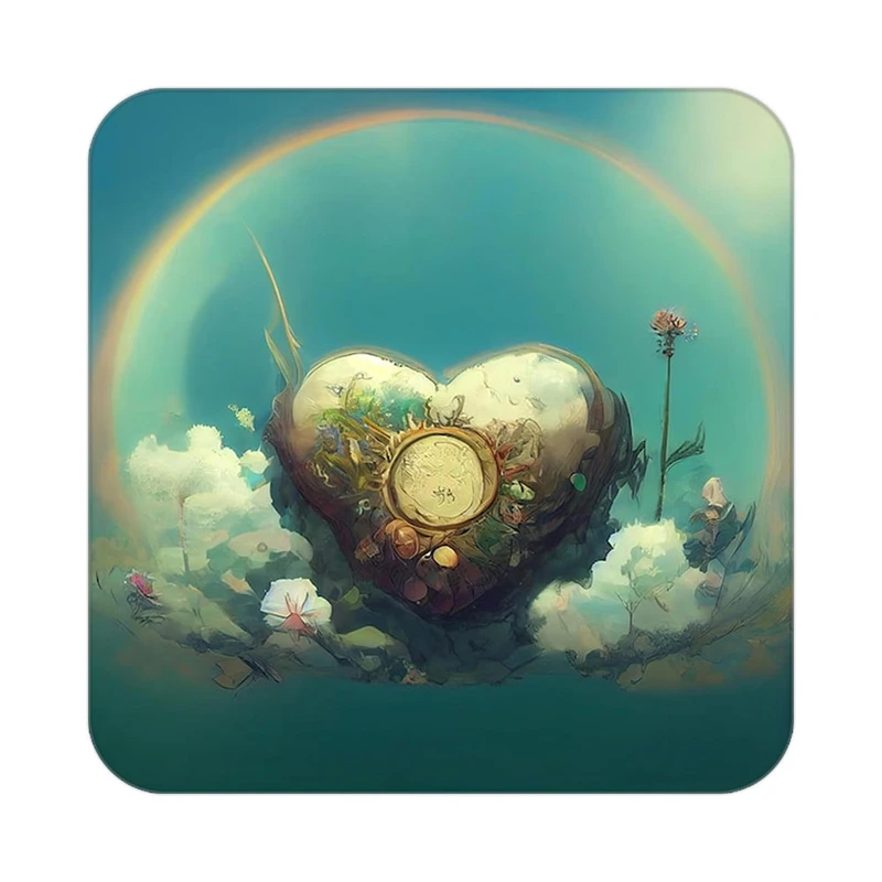 زیر لیوانی کاکتی مدل عاشقانه کد mp13574