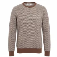 پلیور یقه گرد مردانه مدل جناغی کد Z88