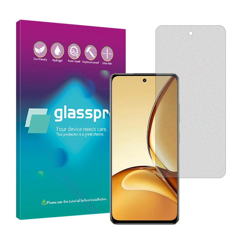 محافظ صفحه نمایش مات گلس پرو مدل Resistant مناسب برای گوشی موبایل ریلمی C63 5G