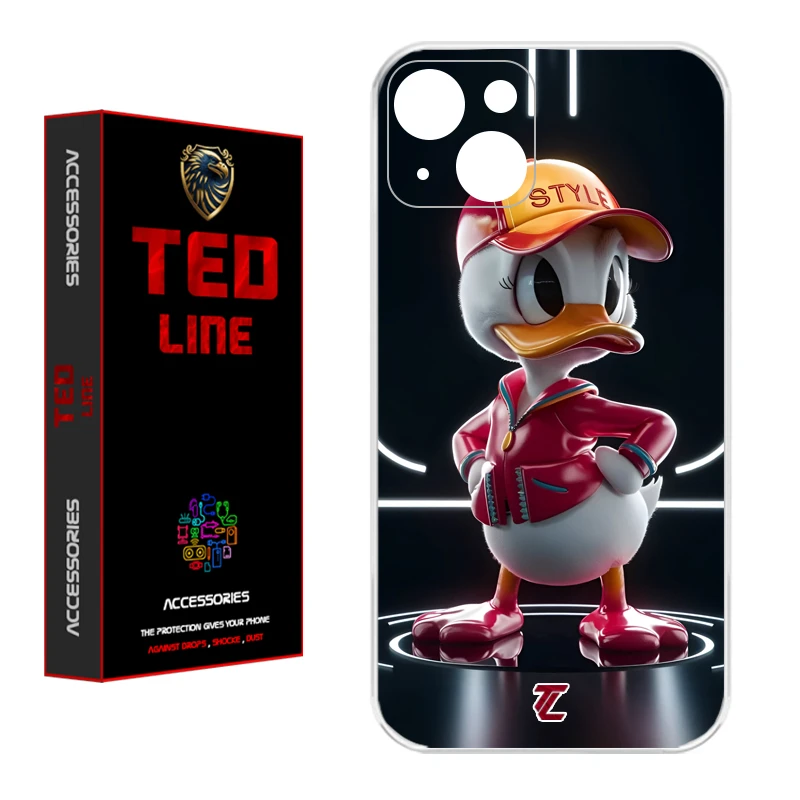 کاور تد لاین طرح دانلد داک کد 1137 مناسب برای گوشی موبایل اپل Iphone 13 / 14