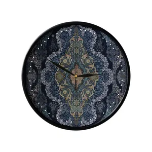 ساعت دیواری مدوپد طرح فرش قم مدل C-Ghom013