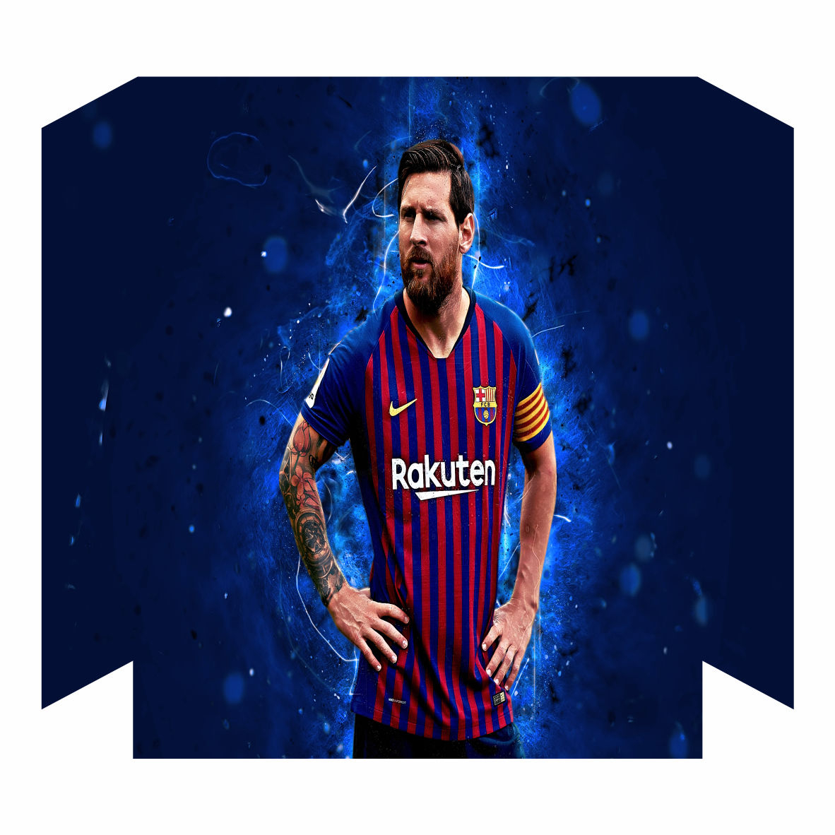 برچسب پلی استیشن ۴ مدل مسی