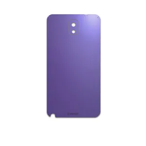 MAHOOT Matte-BlueBerry Cover Sticker for Samsung Galaxy Note 3