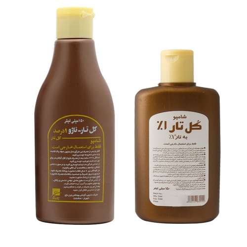 شامپو ضد شوره مو کل تار مدل ناژو حجم 150 میلی لیتر بسته 2 عددی
