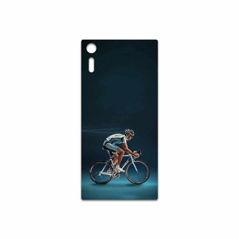برچسب پوششی ماهوت مدل Road cycling مناسب برای گوشی موبایل سونی Xperia XZ