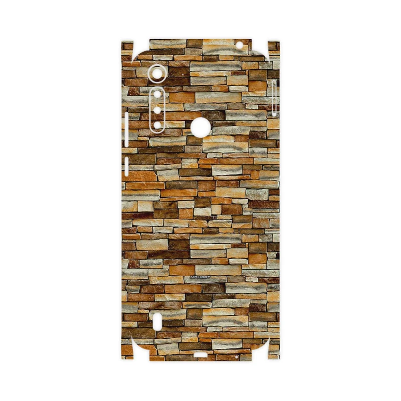 برچسب پوششی ماهوت مدل brickwall-FullSkin مناسب برای گوشی موبایل موتورولا Moto G8 Power Lite