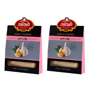پودر سیر فرحزاد - 50 گرم بسته 2 عددی