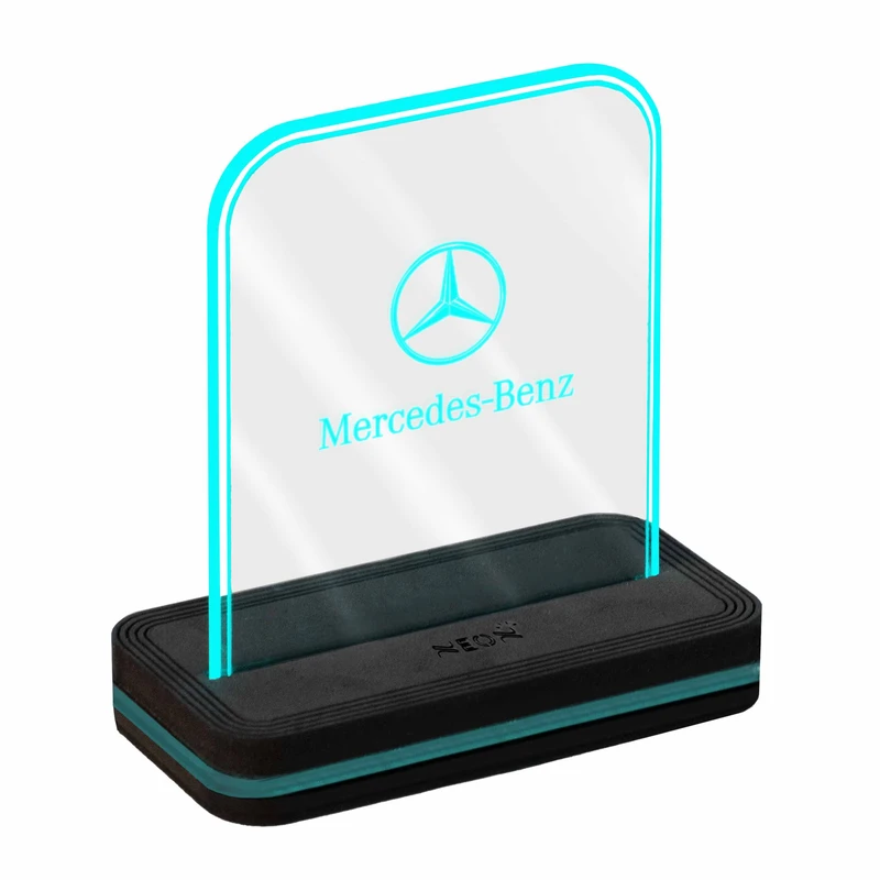 چراغ رومیزی نئون مدل MBNZ_TURQUOISE BLUE_AC