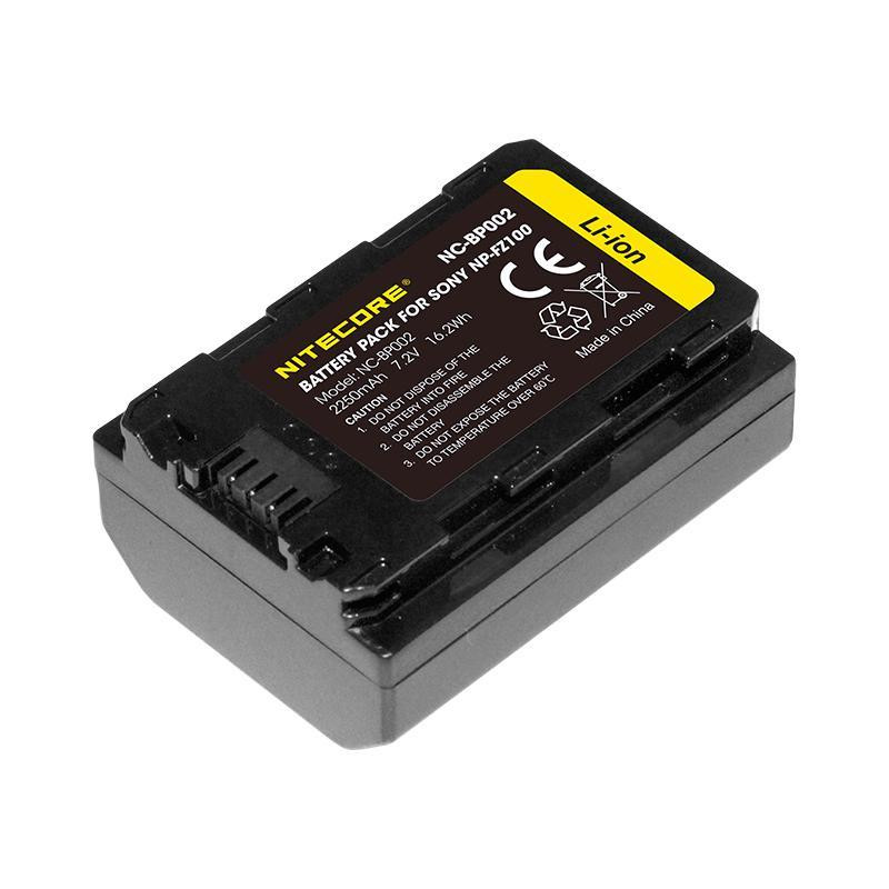 باتری دوربین نایت کر مدل FZ-100 به همراه کابل شارژ