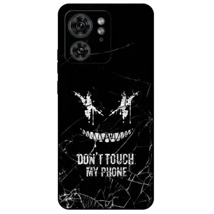 Megafone Dont touch my phone 1884 Cover For Motorola Moto Edge 40