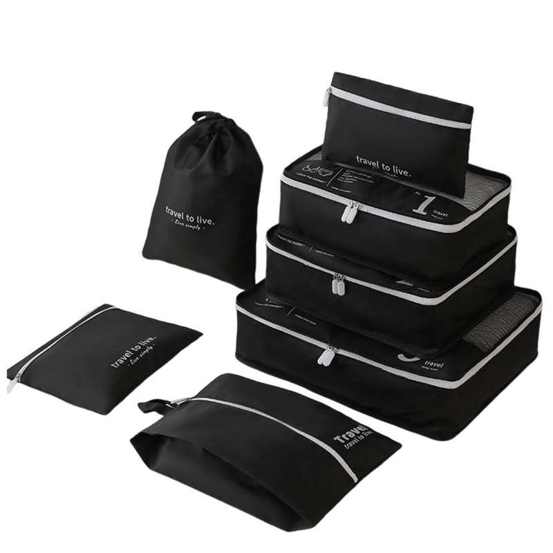 نظم دهنده ساک و چمدان مدل Storage مجموعه 7 عددی