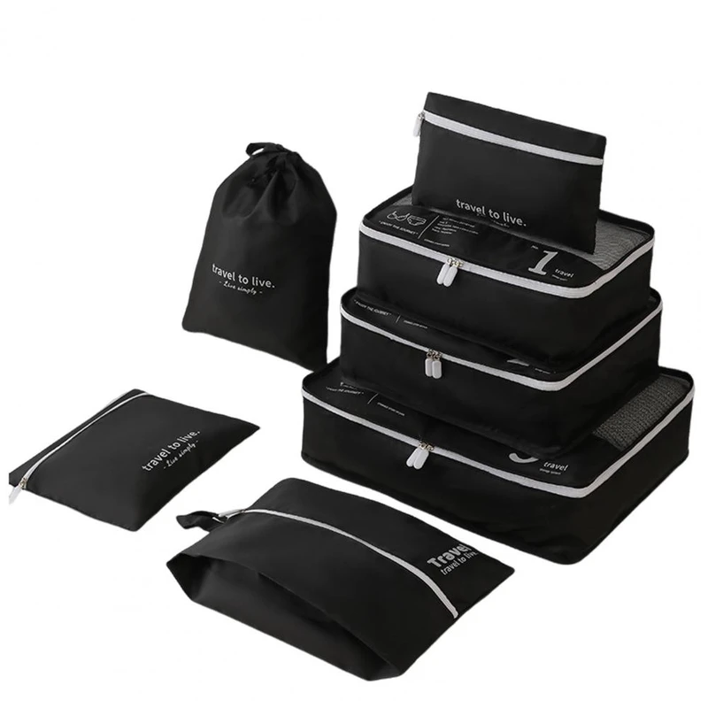 نظم دهنده ساک و چمدان مدل Storage مجموعه 7 عددی