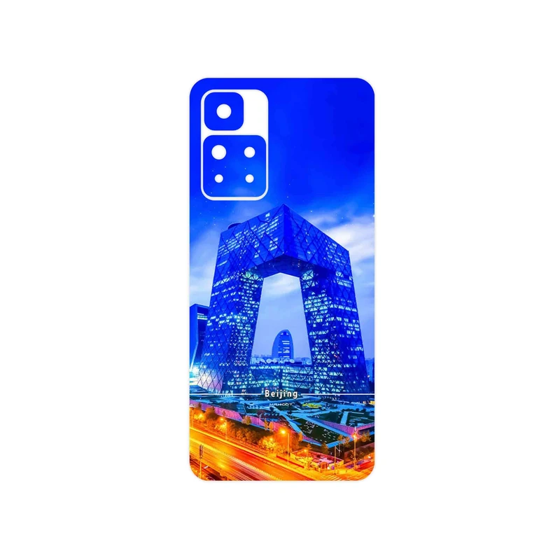 برچسب پوششی ماهوت مدل Beijing city مناسب برای گوشی موبایل شیائومی Redmi Note 11 Pro Plus 5G