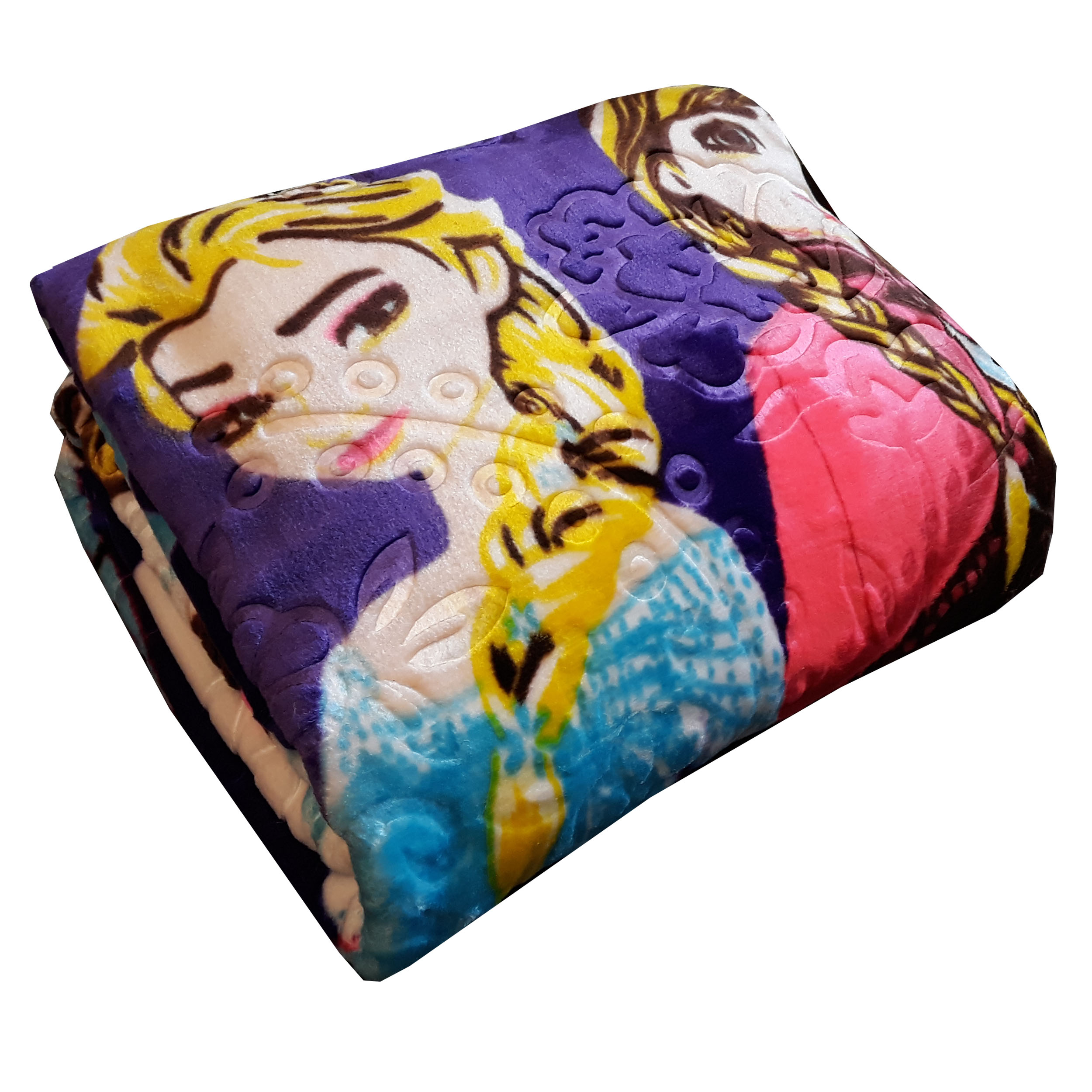 پتو مدل السا و آنا سایز 140x220 سانتی متر